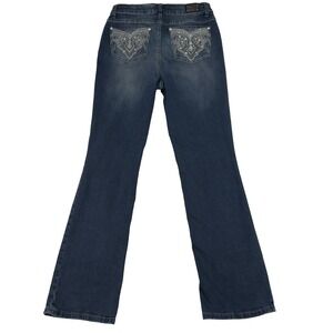 Earl Jeans Womens Size 8 (29X31 Fit) Bootcut Jeans Embellished Pockets